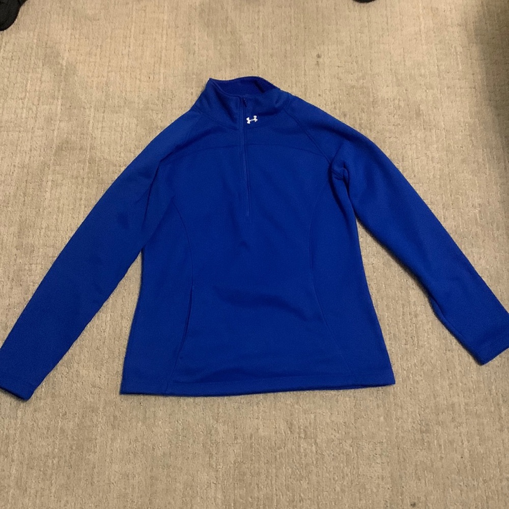 (M) Women’s Blue Medium Under Armour Quarter Zip